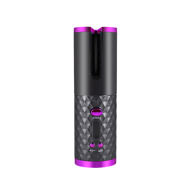 Rechargeable Automatic Hair Curler Women Portable Hair Curling Iron LCD Display Ceramic Curly Rotating Curling Wave Styer Rechargeable Automatic Hair Curler Women Portable Hair Curling Iron LCD Display Ceramic Curly Rotating Curling Wave Styer